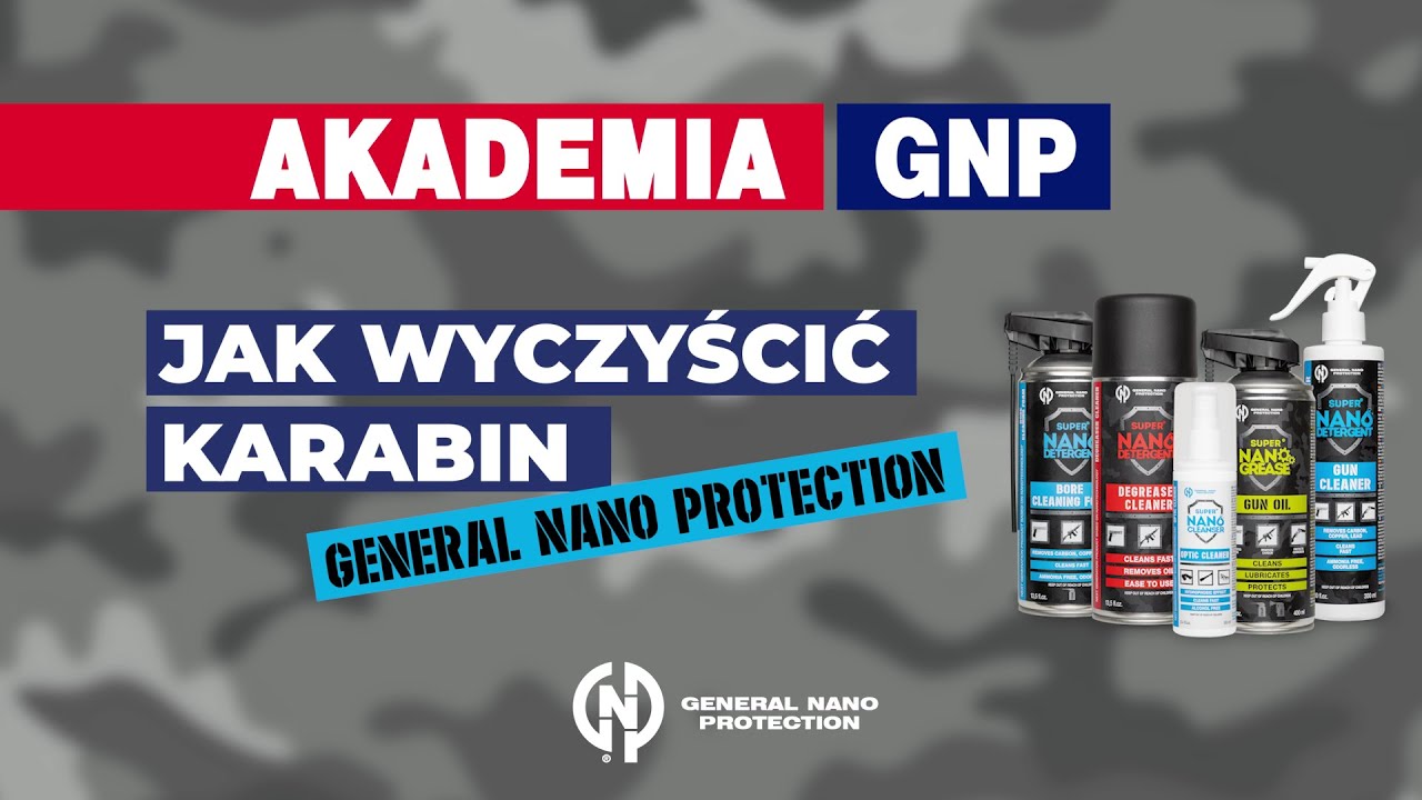 Jak czyścić karabin środkami GNP.