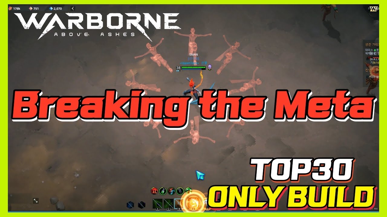 또 꼴받는빌드 들고옴 Breaking the Meta: The Only Build in the Top 30 #warborneaboveashes