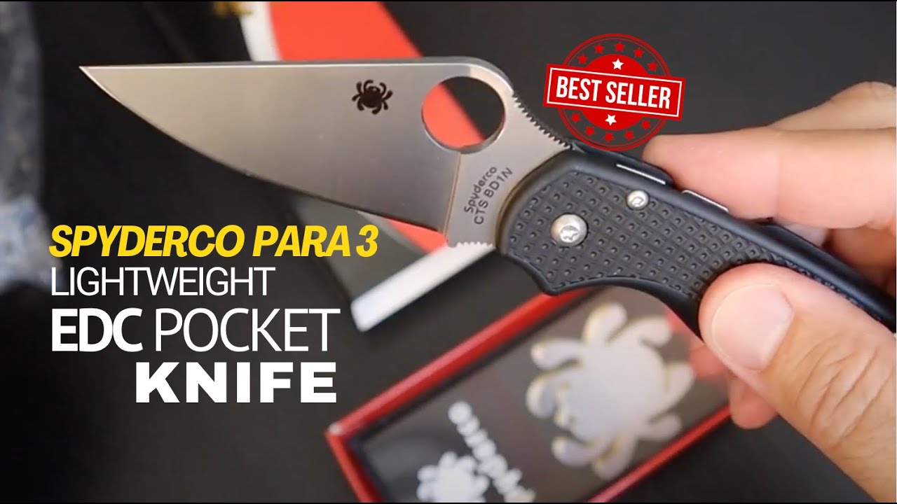 Spyderco para 3 Lightweight - EDC Knife