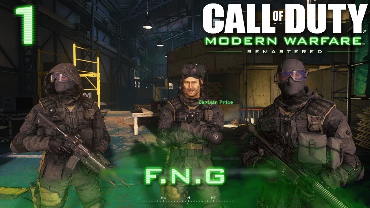 Call of Duty 4 Remastered First FNG Mission