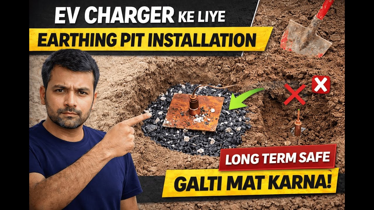 Don't Use Salt & Charcoal! ❌ The Right Way to Earth Your EV Fast Charger