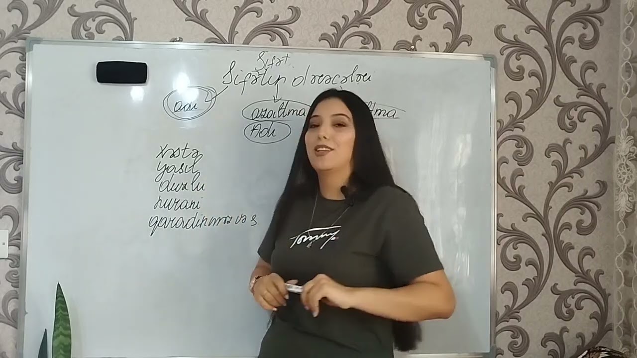 Röyalə Qasımova - Azərbaycan dili, Sifət ,Sifətin müqayisə dərəcələri,Sifətin isimləşməsi video izah