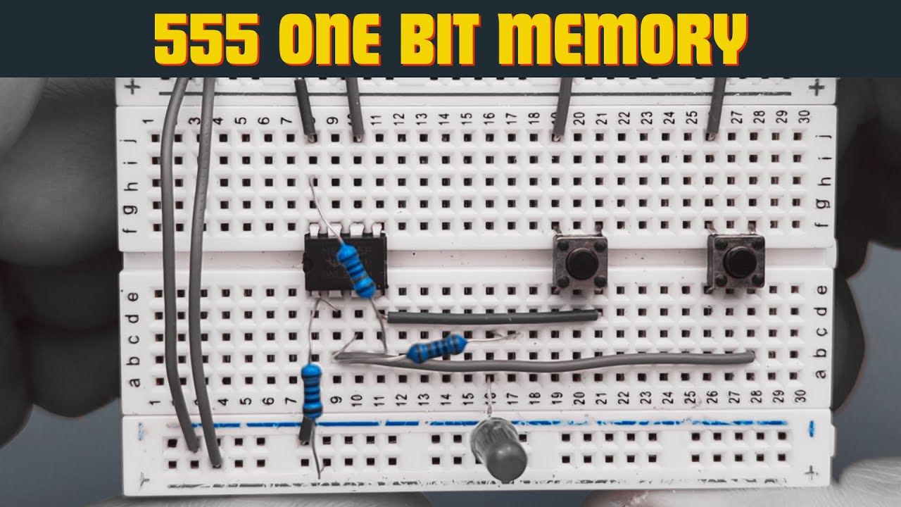 555 Timer as Memory: Build Your Own Flip-Flop Circuit