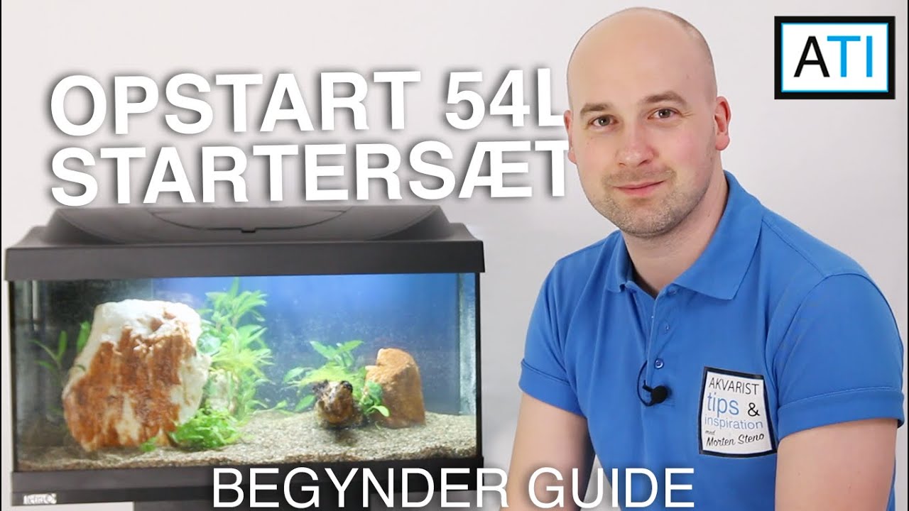 Opstart af 54 liters Tetra akvarie (2/7) - Begynder guide