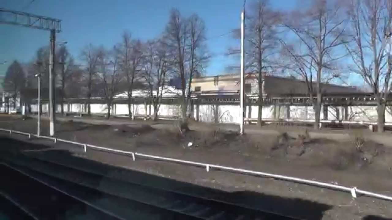 От ст. Тучково до ст. Дорохово на ЭД4М-0402 РЭКС