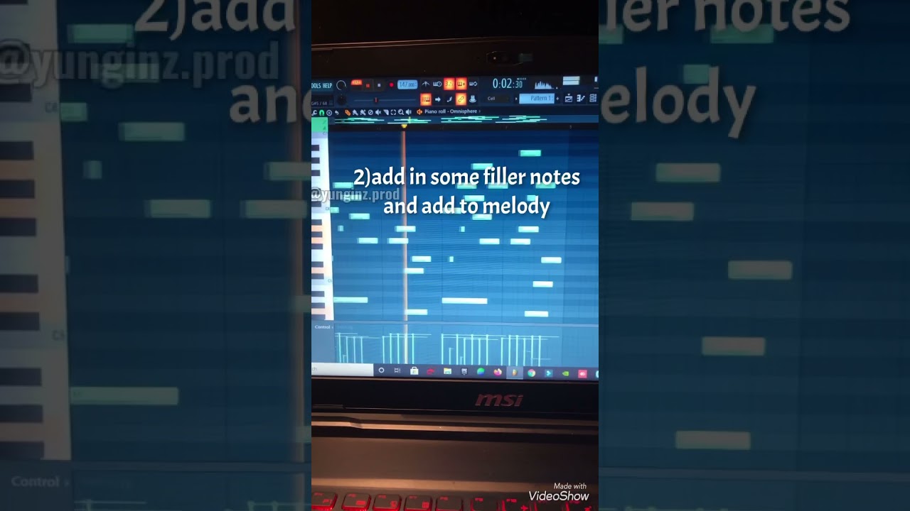 How to make Gunna x Lil Baby guitar melodies tutorial | Fl Studio #shorts