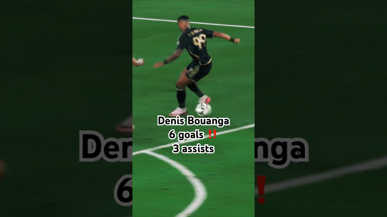 Denis Bouanga 6 GOALS 3 ASSISTS power @LAFC&rsquo;s run to the @LeaguesCup Final!