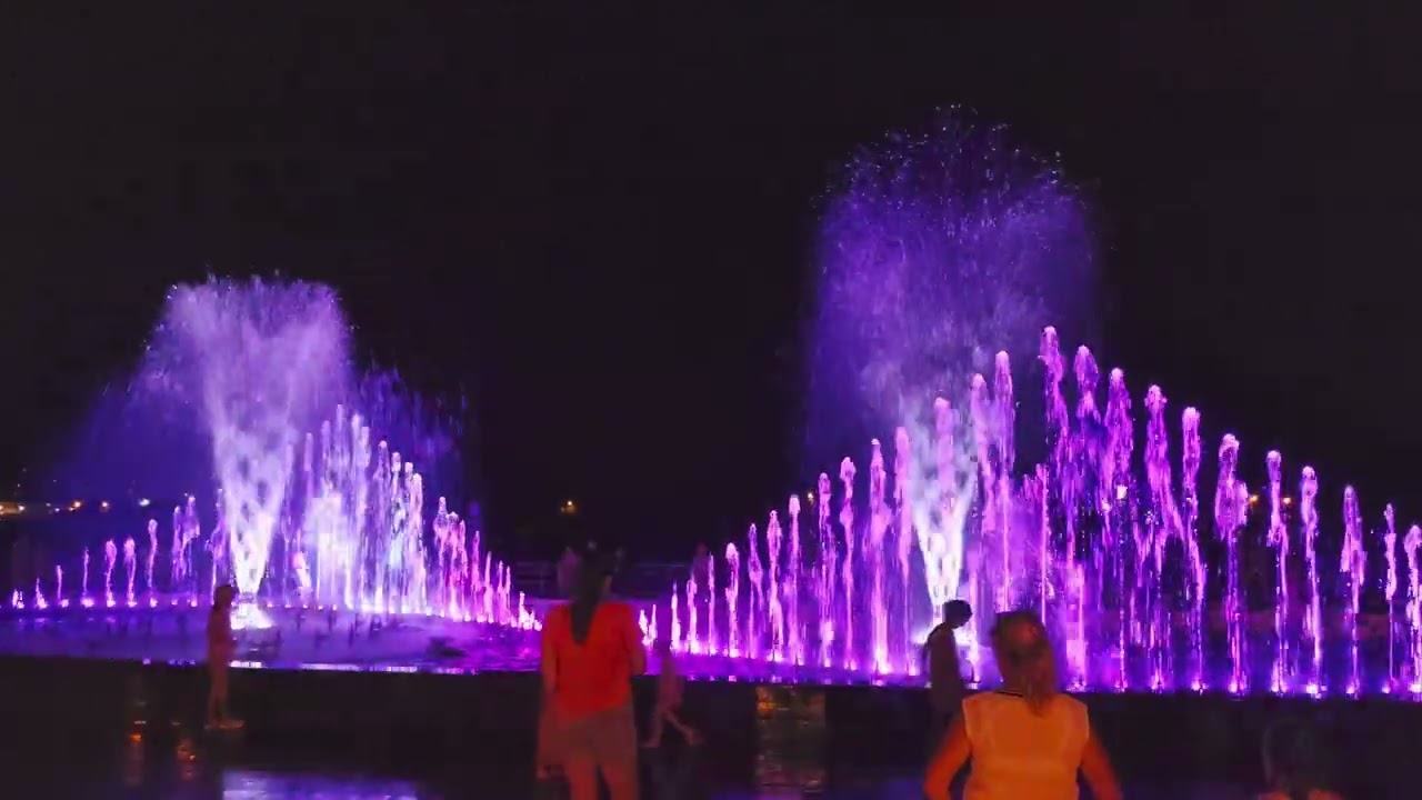 Fantana muzicala Tulcea, 4K, HDR, 2023