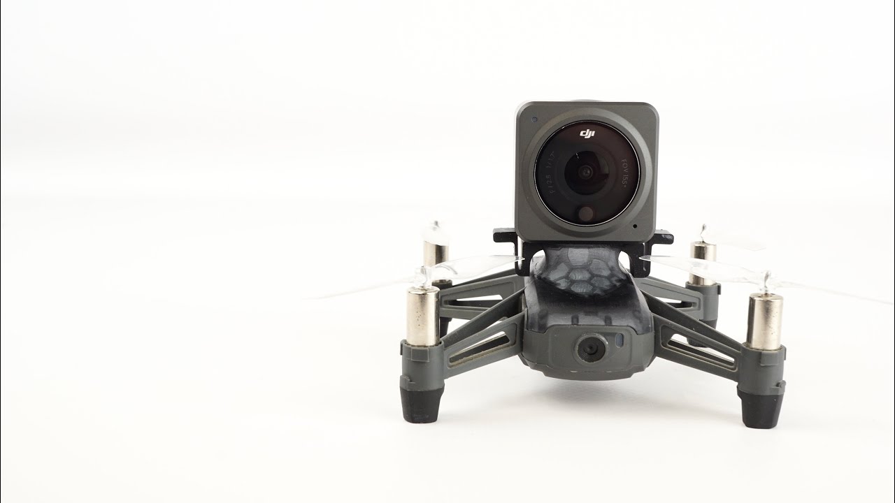 Печатаем адаптер экшн камеры DJI Action 2 для Ryze Tello материалом HARZ Labs