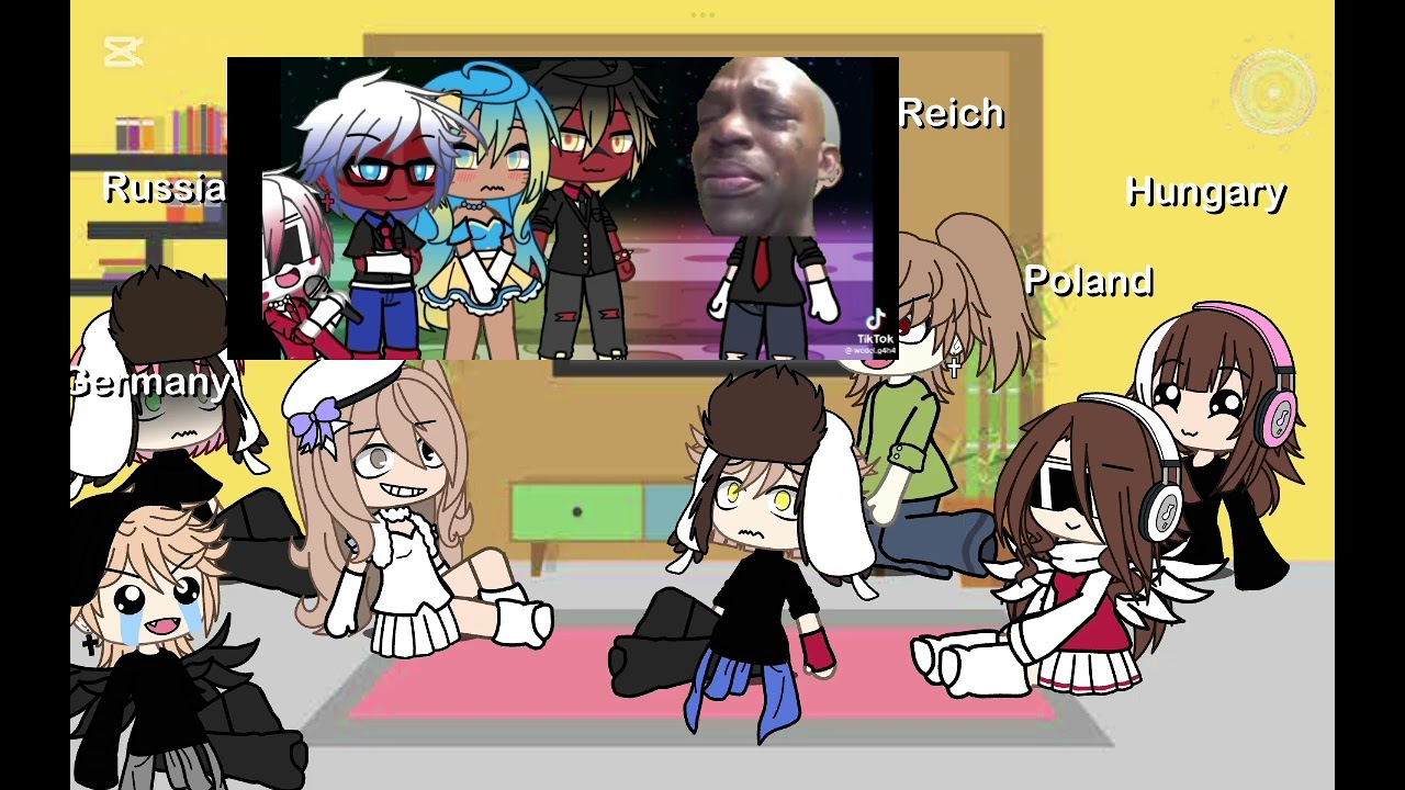 COUNTRYHUMANS REACT TO POLAND!(part3/?)