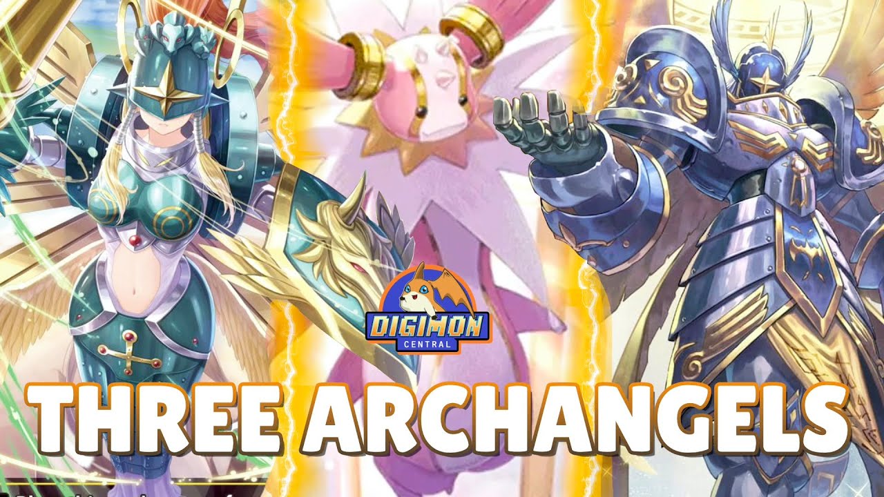 3 Digimon Archangels