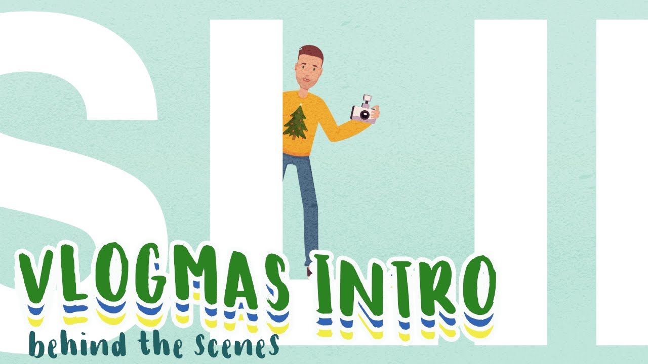 VLOGMAS 2020 INTRO + behind the scenes!!