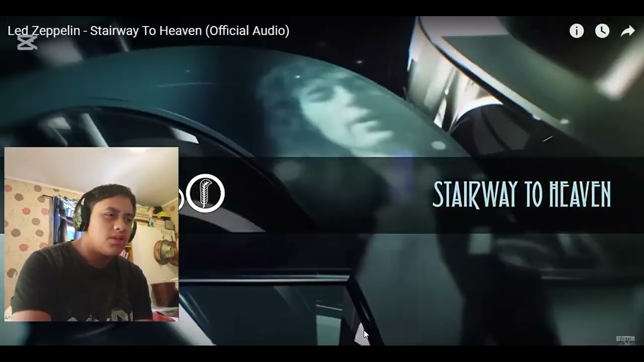 Reacting to Led Zeppelin Stairway to heaven! My first Reaction video!