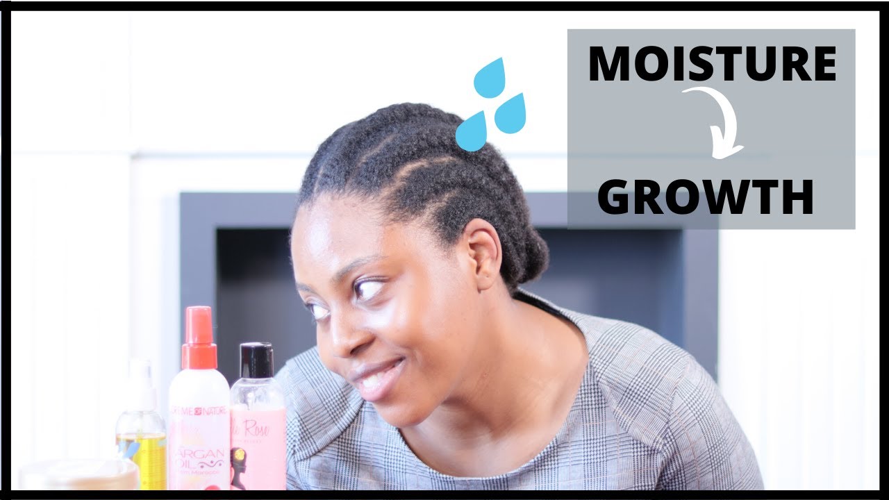 How to Moisturize Natural Hair in Cornrows | Daily Routine 4C Natural Hair