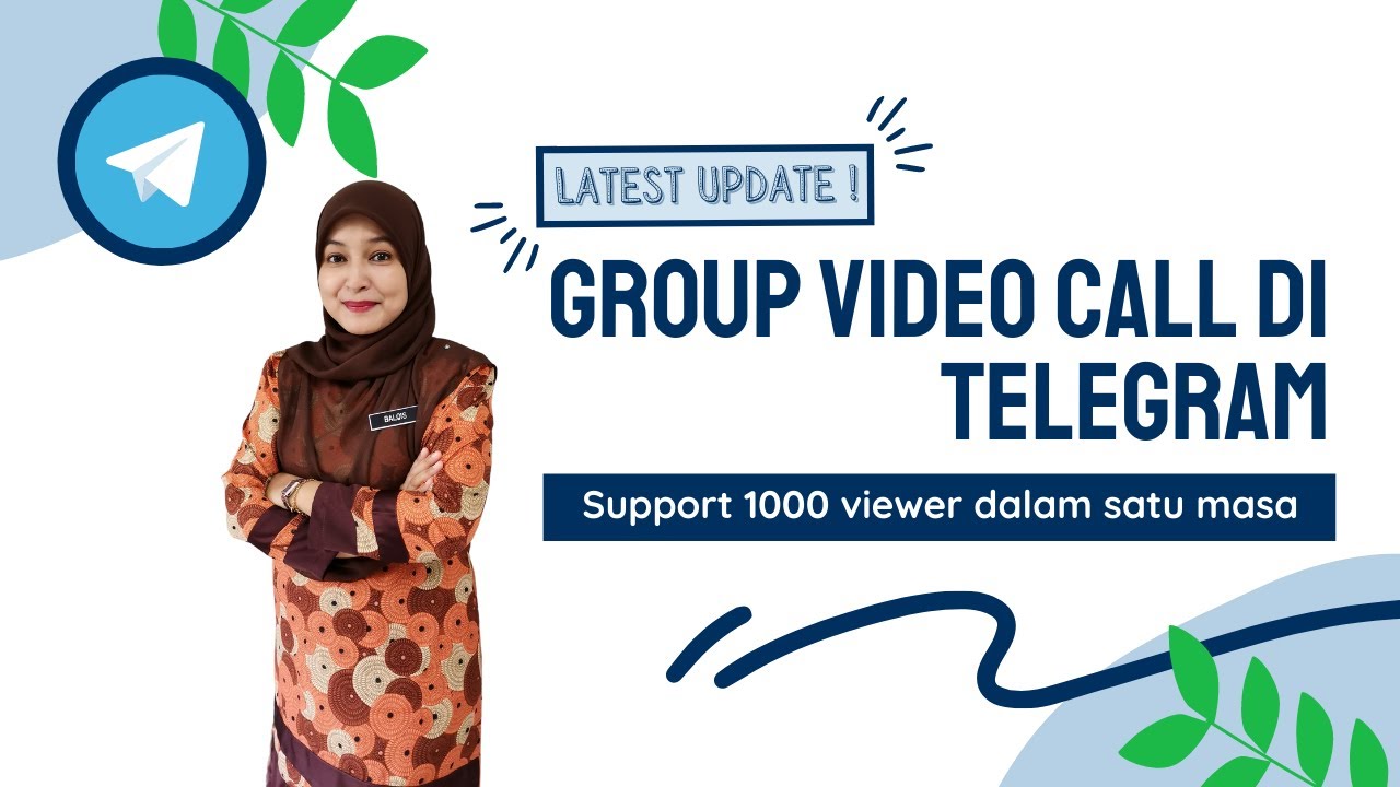 Cara Buat Telegram Group Video Call