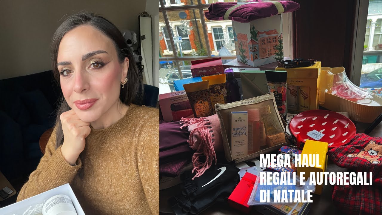 TUTTI I MIEI REGALI E AUTOREGALI DI NATALE 🎄🧸🎁 || Antonella Paglino