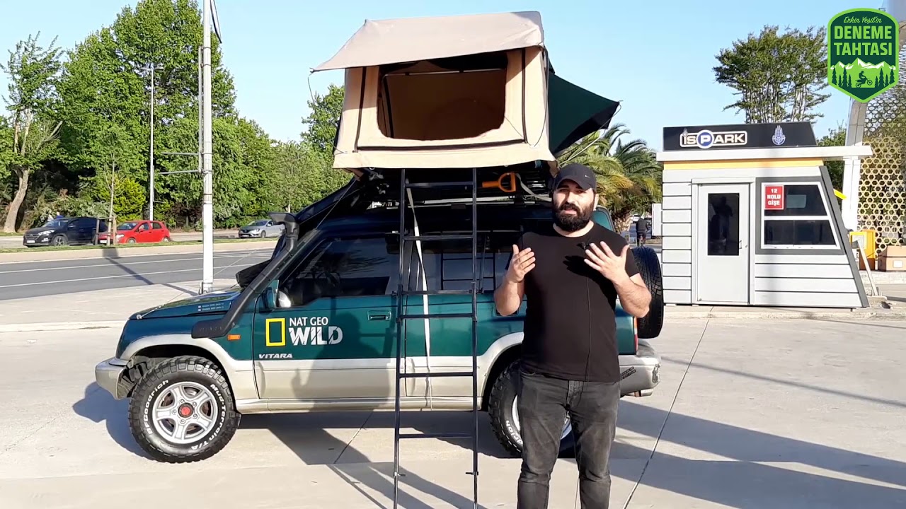 Araç Üstü Çadır Tente (Zümrüt) ile Kamp Deneyimi ve Suzuki Vitara İnceleme