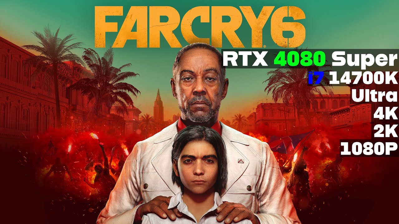 RTX 4080 Super + i7 14700K &mdash; Far Cry 6 Benchmark