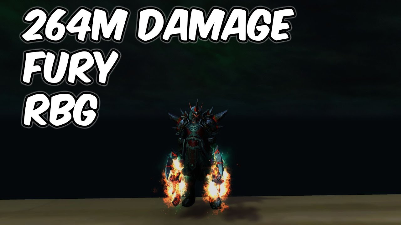 264M DAMAGE (RBG) - 7.3.5 Fury Warrior PvP - WoW Legion