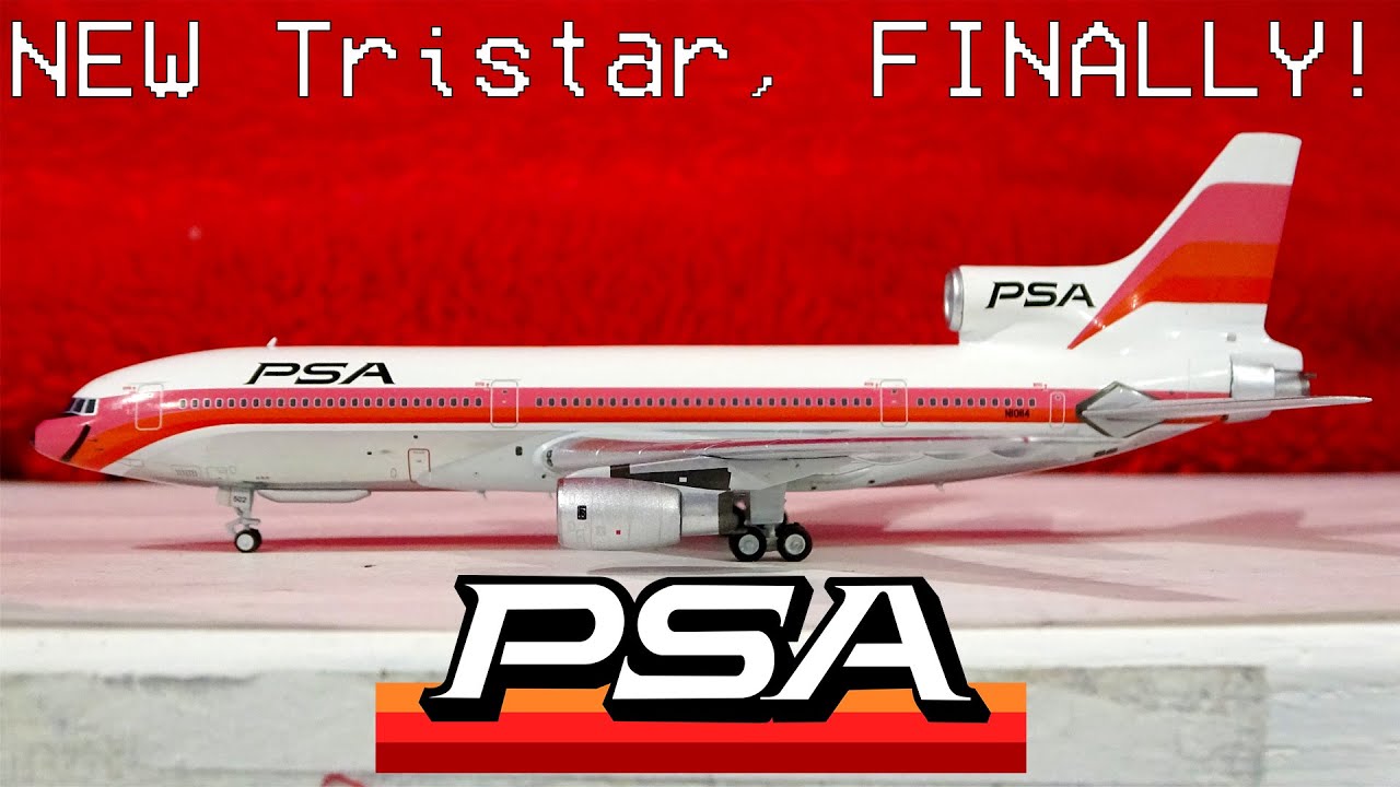 *НЕВЕРОЯТНО* Распаковка модели NG Models PSA L-1011 Tristar!