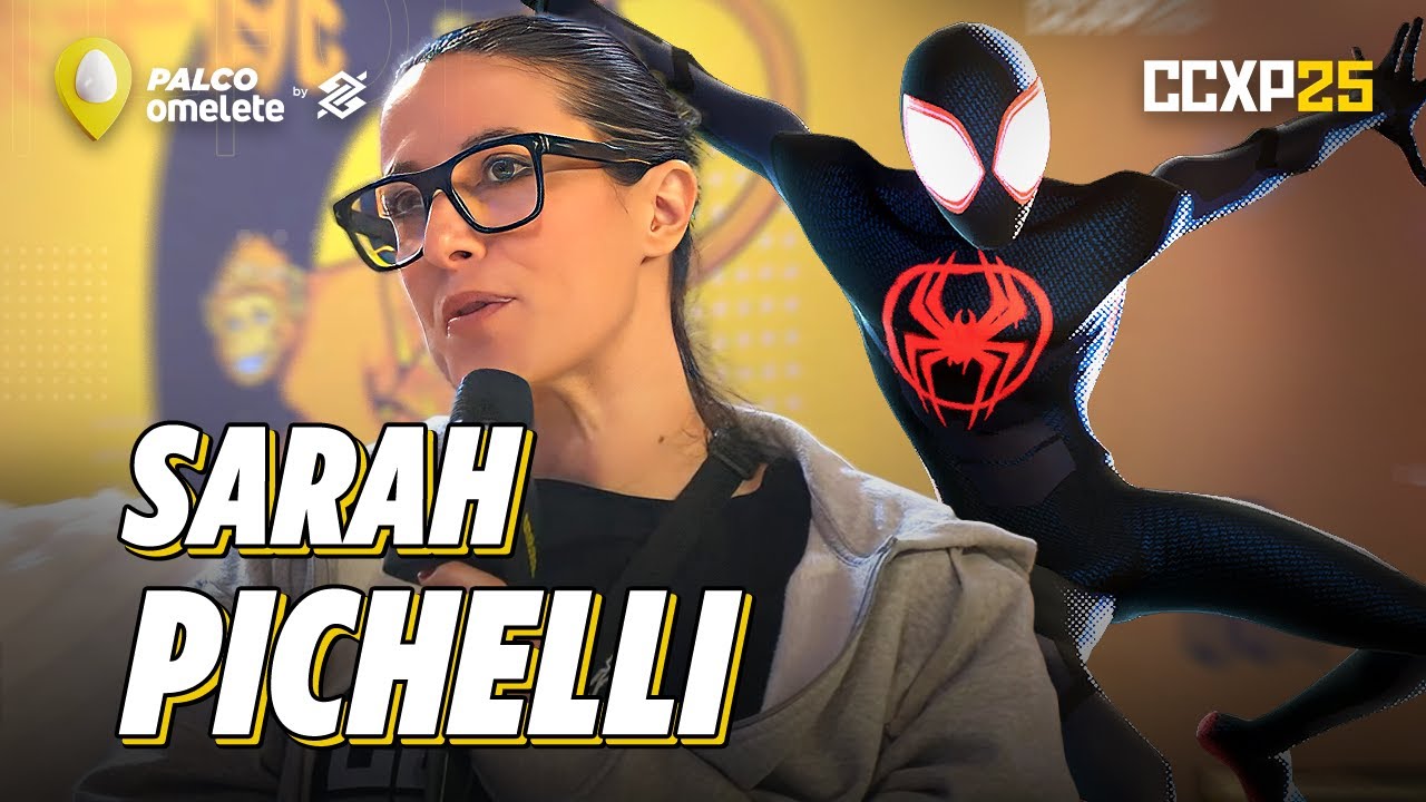 SARA PICHELLI, criadora de MILES MORALES, da Marvel, no Palco Omelete by BB! na CCXP25!