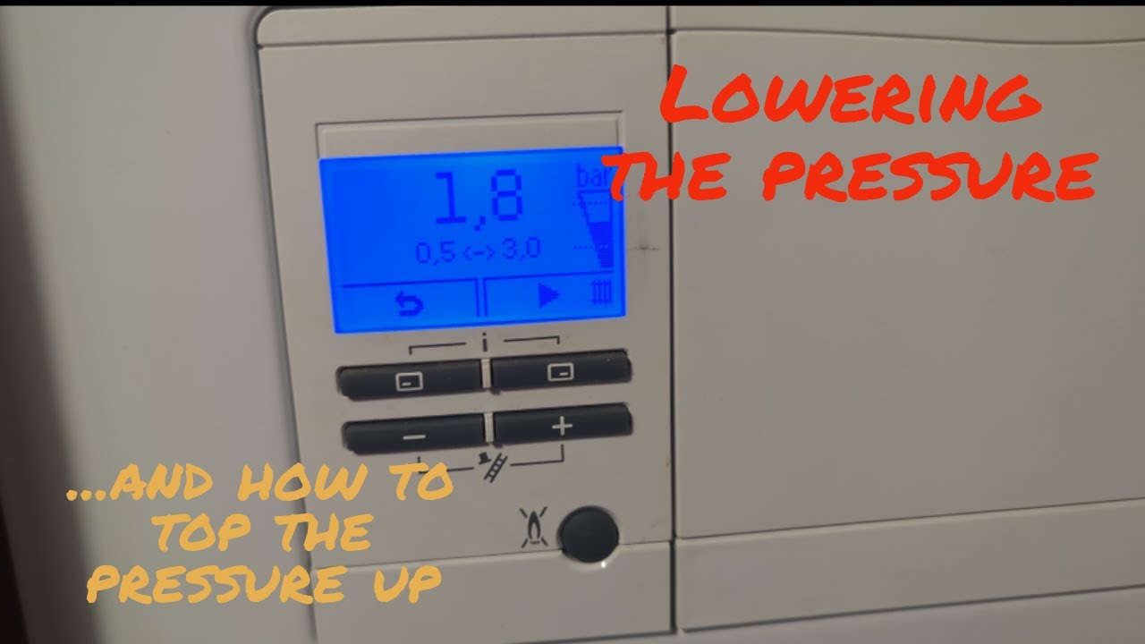 Комбинированный котел Vaillant EcoFit Pure 825. Как понизить давление и как повысить?
