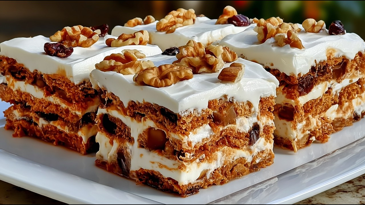 Delicious Carrot & Oat Treat | No Added Sugar & Super Easy