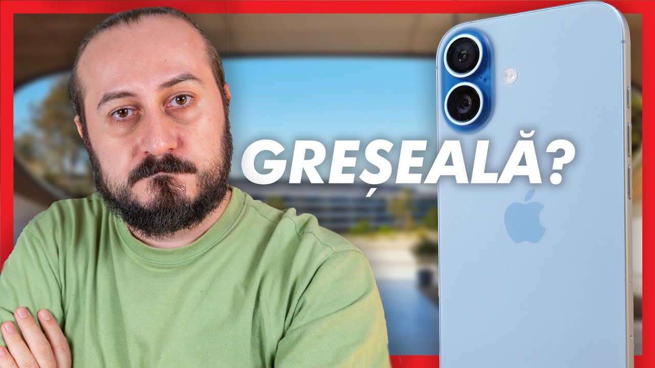 Apple a făcut o MARE greșeală cu iPhone 17!