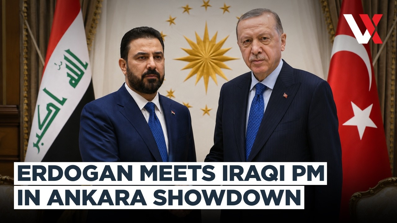 Erdogan Welcomes Iraqi PM Al-Zaidi To Ankara For High-Level Bilateral Talks | VERTEX
