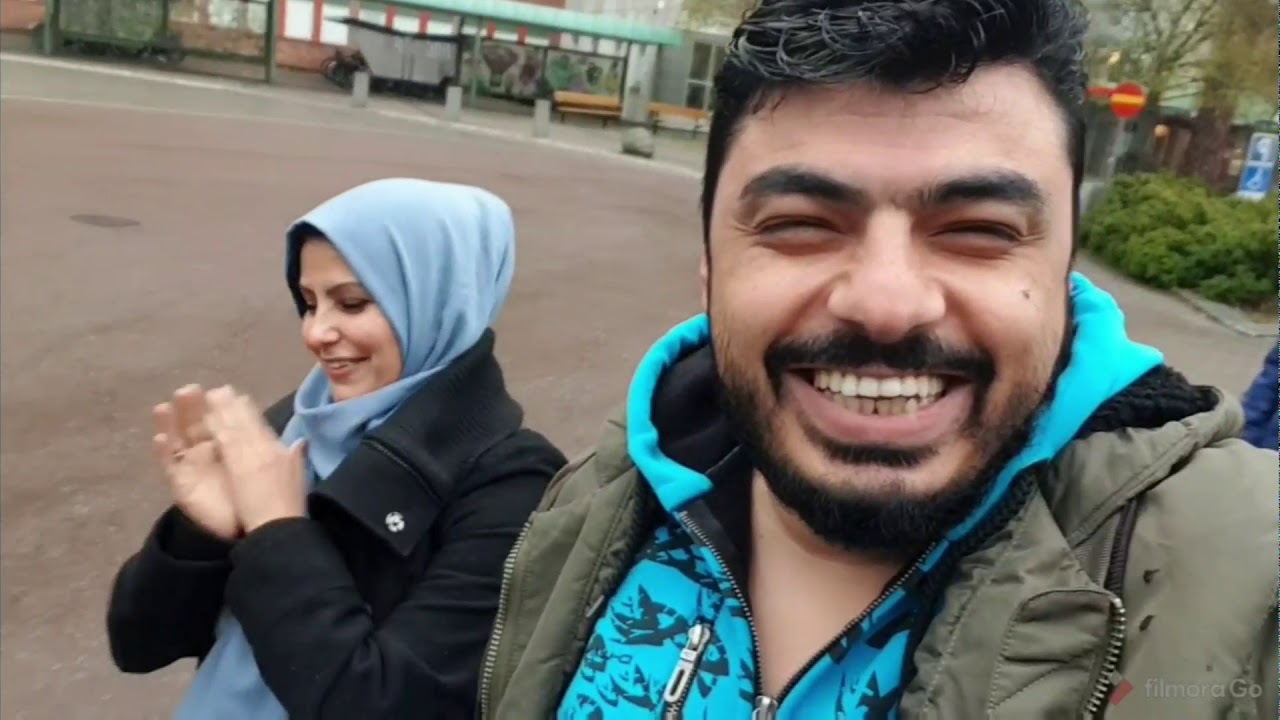 الفديو الاول النا على القناة . يوميات ياسر وفادية