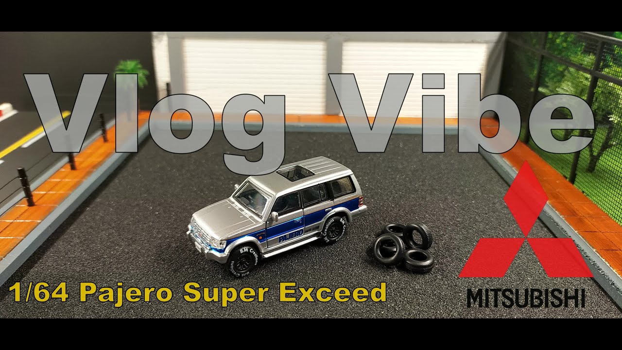 1/64 Mitsubishi Pajero Super Exceed Diecast Model by BM Creation || Adult Hobbies || EP-81