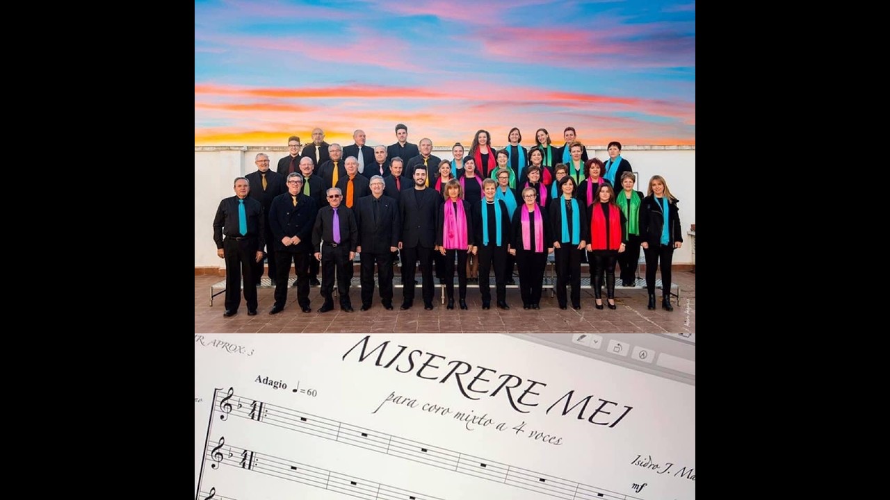 ISIDRO JOAQUÍN: Miserere Mei (para coro mixto a 4 voces)
