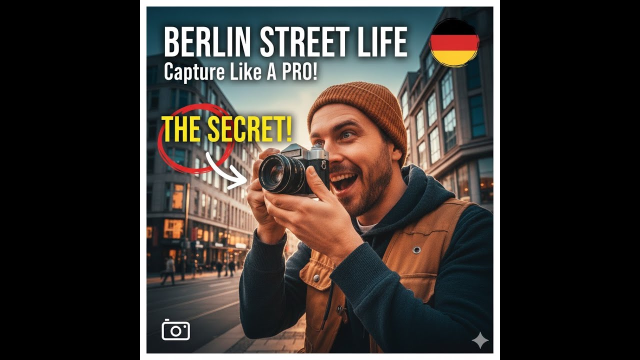 Capturing Berlin&rsquo;s Street Life Like a Pro 🇩🇪 | The Secret to Powerful Street Photography