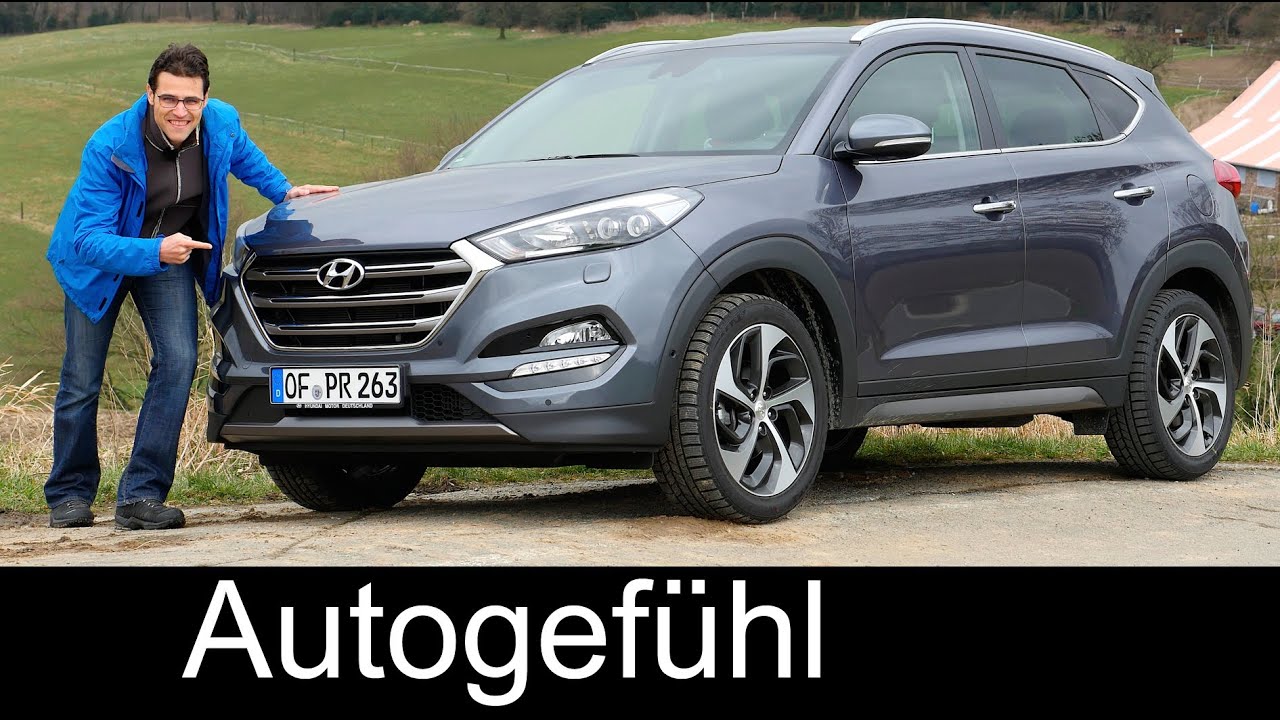 Hyundai Tucson FULL REVIEW test driven all-new model neu 1.6t DCT - Autogefühl