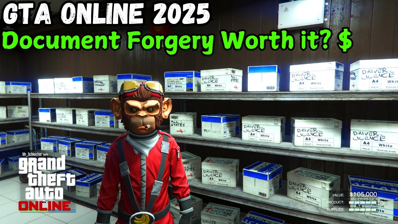 Document Forgery Business in GTA Online 2025 - Is it WORTH YOUR TIME?