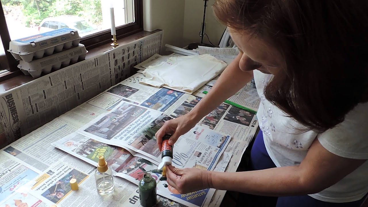 Demo 1: making your own spray paint from acrylic paint
