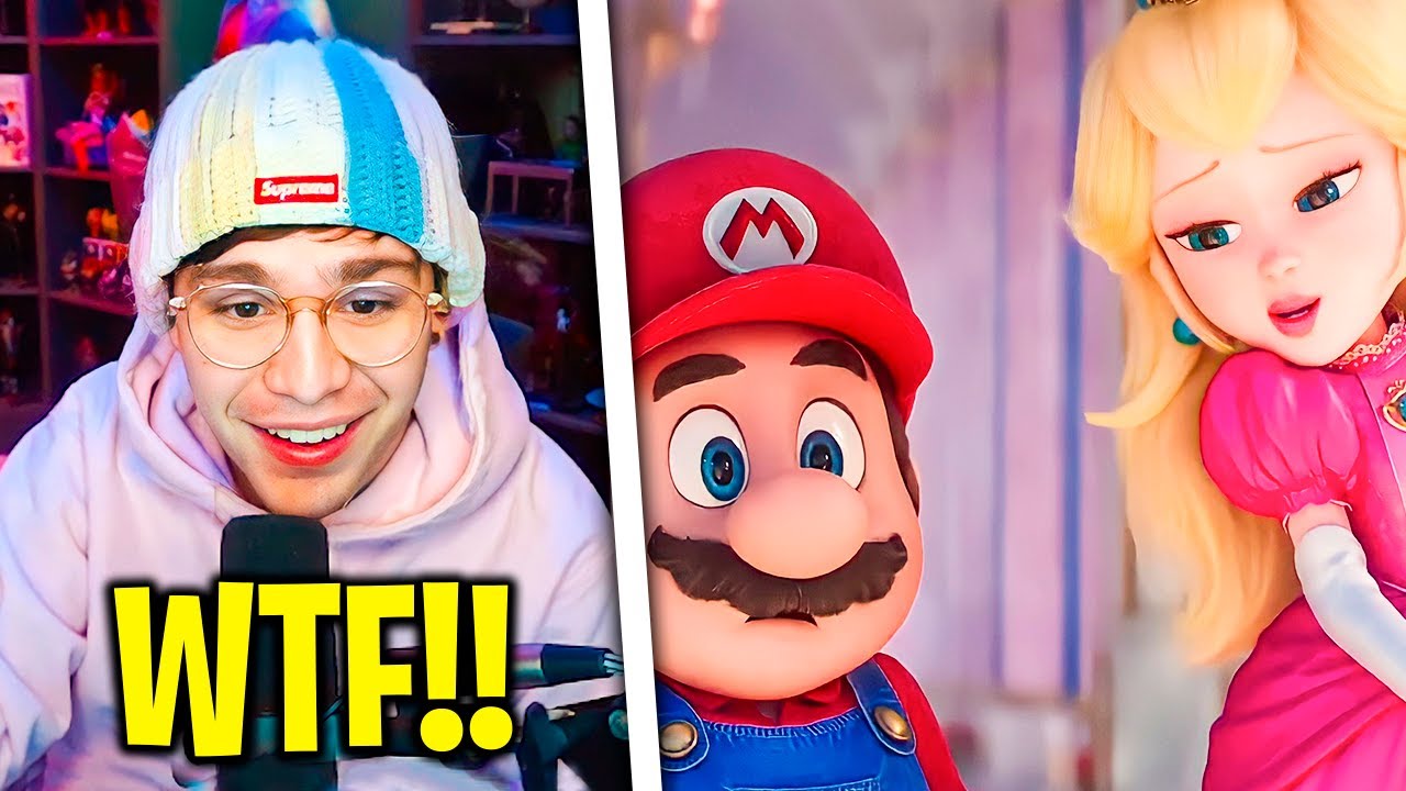JUANSGUARNIZO REACCIONA AL TRAILER DE SUPER MARIO BROS: LA PELICULA