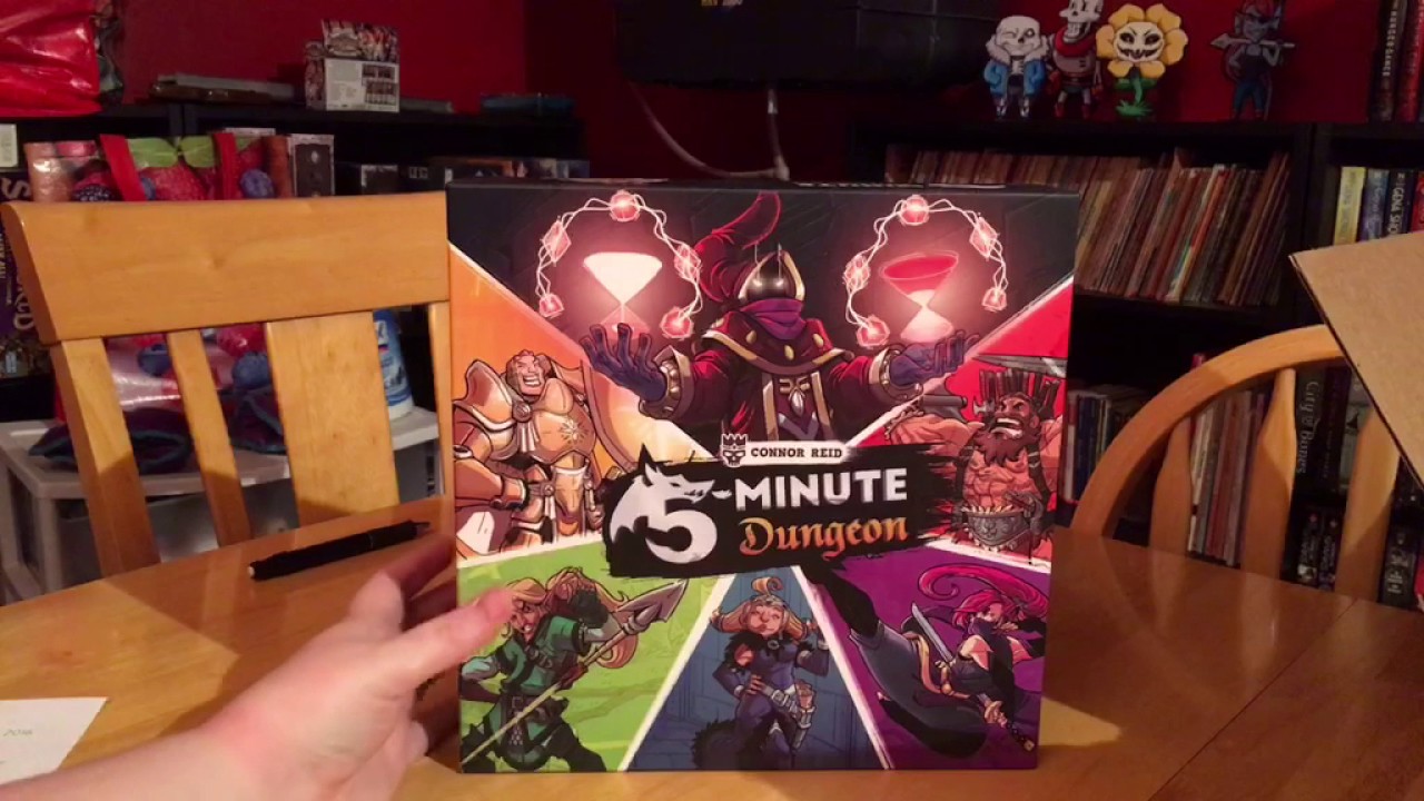 Unboxing of 5-Minute Dungeon 🤓