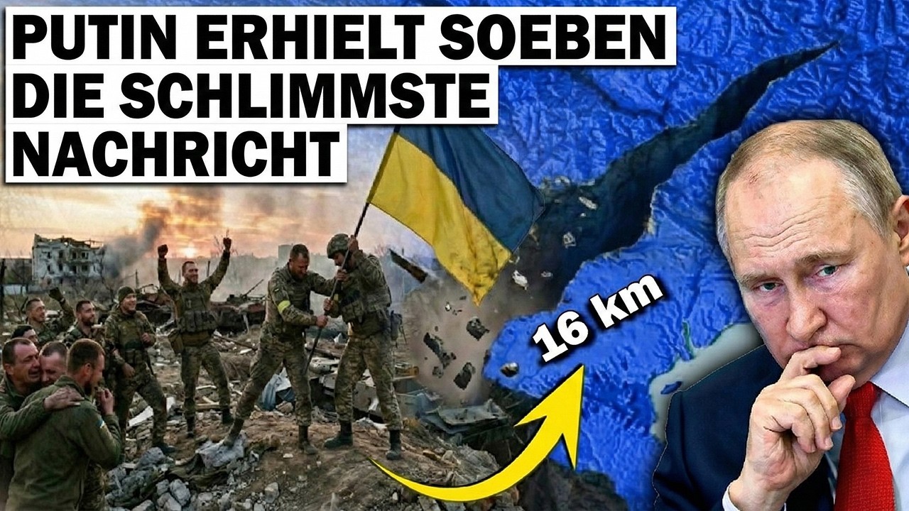 Alles begann mit einem 16-km-Durchbruch... Jetzt bricht die gesamte Südfront zusammen.