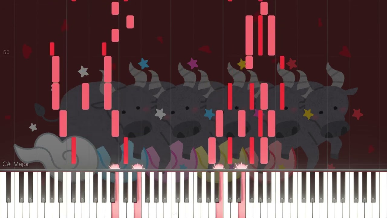 【Synthesia】好きすぎて滅！| M!LK | Piano