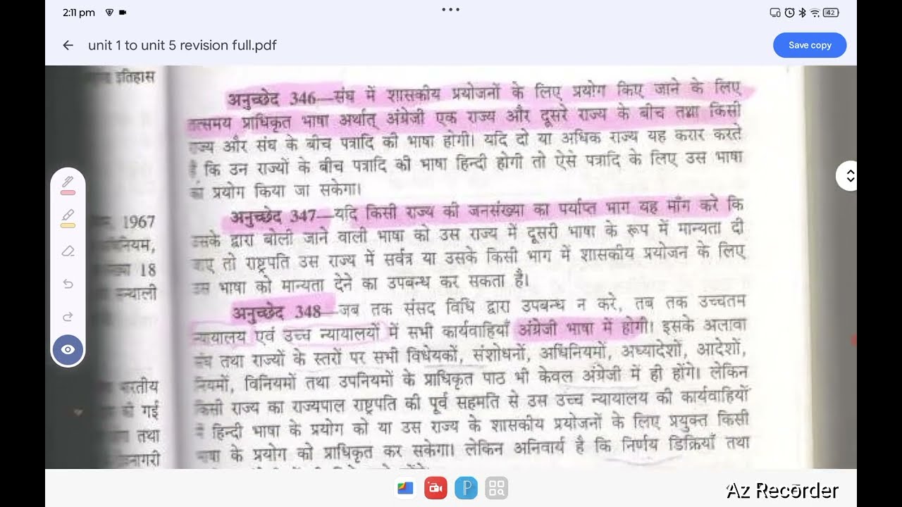 MPSET हिंदी 2025 | UNIT 1 से 5 Complete Revision | Most Important Topics