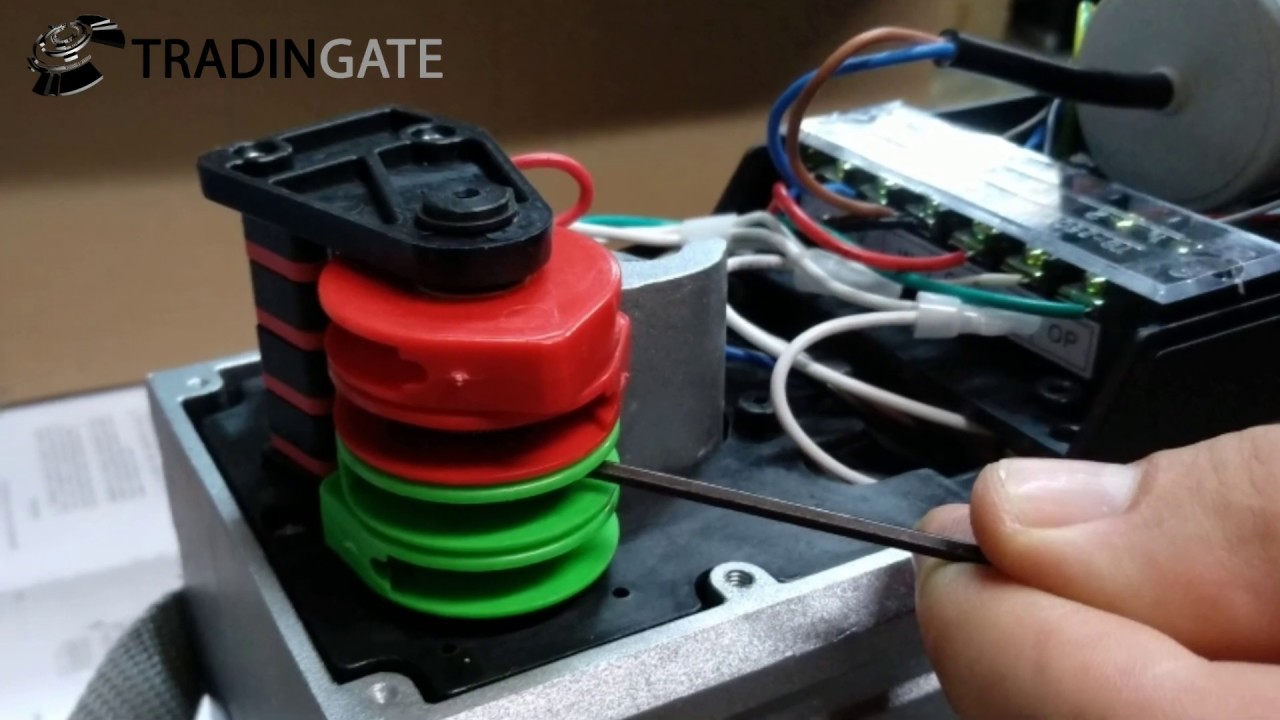 MOTOR PUERTA - CÓMO FUNCIONA EL MOTOR DE EJE INDUS 100 Y 150