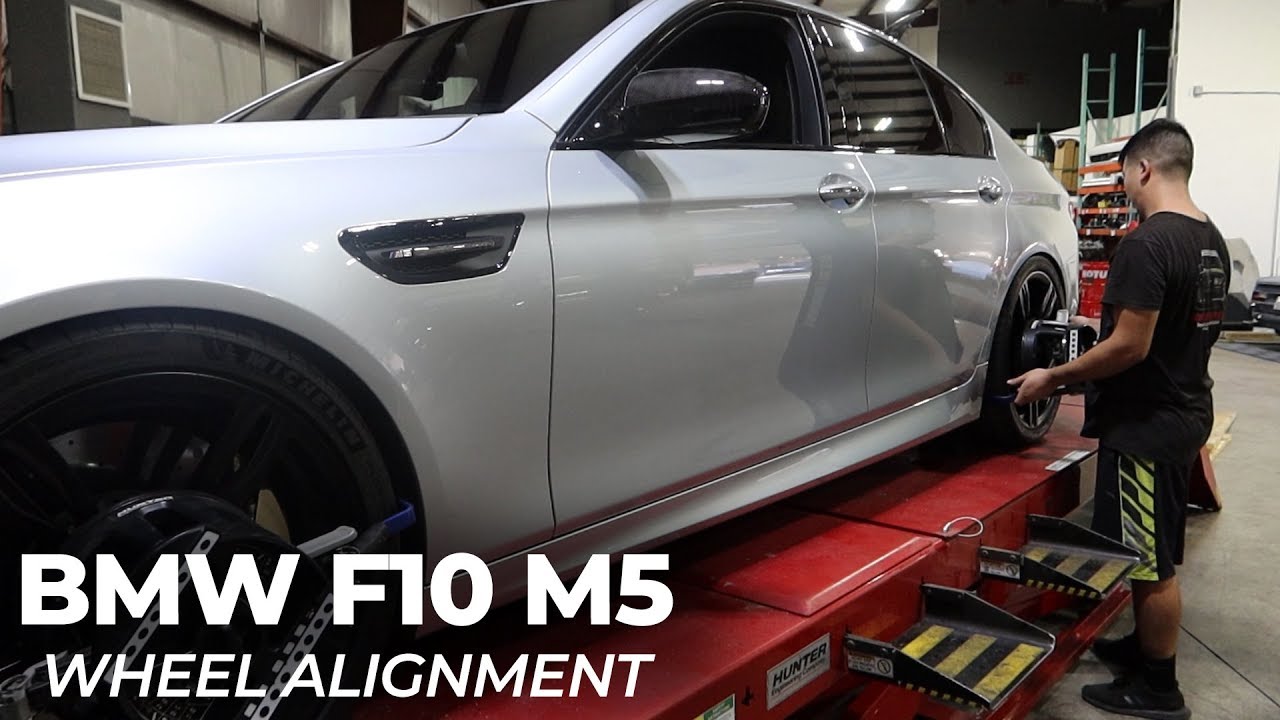 2016 BMW F10 M5: Wheel Alignment