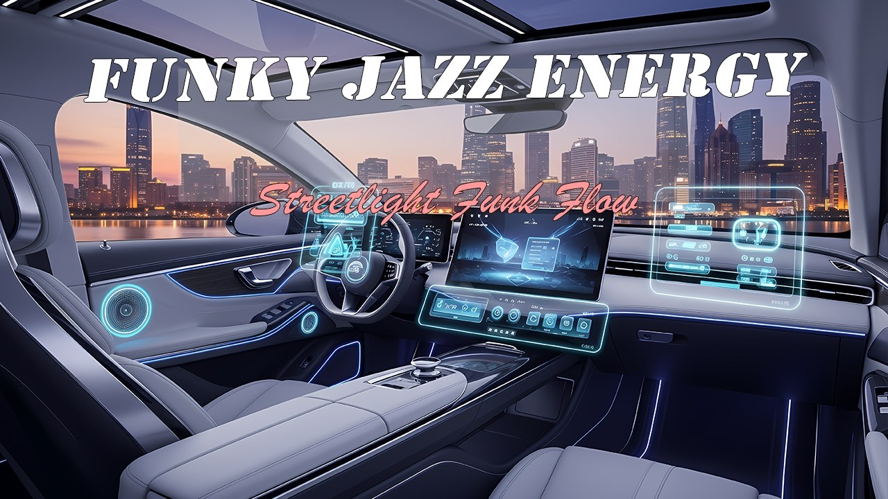 Streetlight Funk Flow 🚦🎷 Night Jazz for Speed Drive