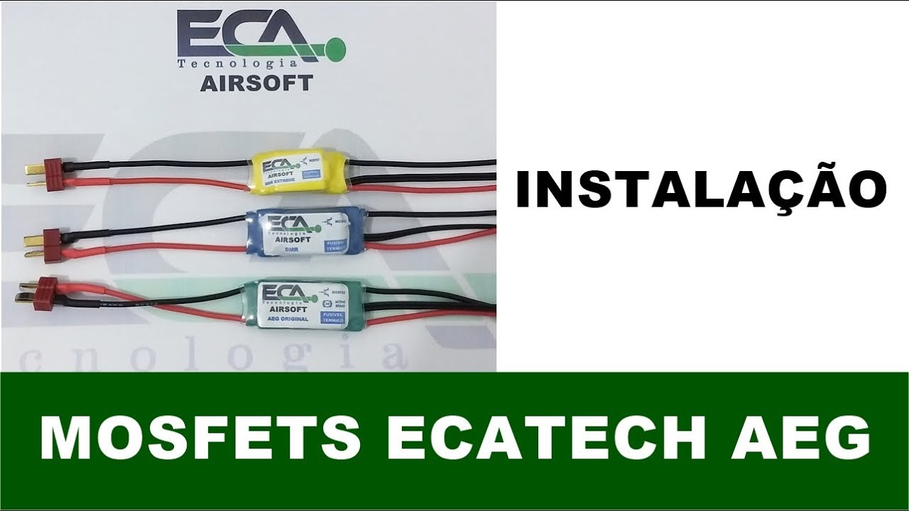 COMO INSTALAR OS MOSFETS ECATECH AEG DE FORMA CORRETA