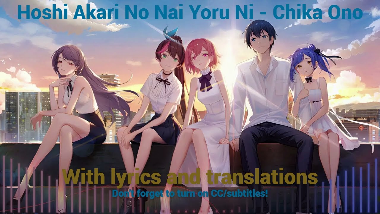 [Crazy Ones OST] Reasons For Leaving / Night Without Starlight / 星明りのない夜に - Chika Ono