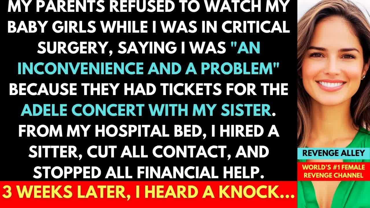 Parents Refused To Watch My Babies During Surgery, Called Me A ＂Problem＂  When I Stopped All Hel