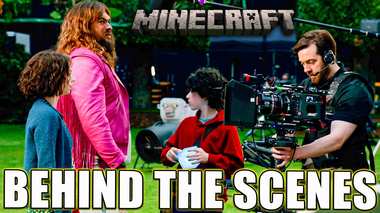 A Minecraft Movie Behind The Scenes