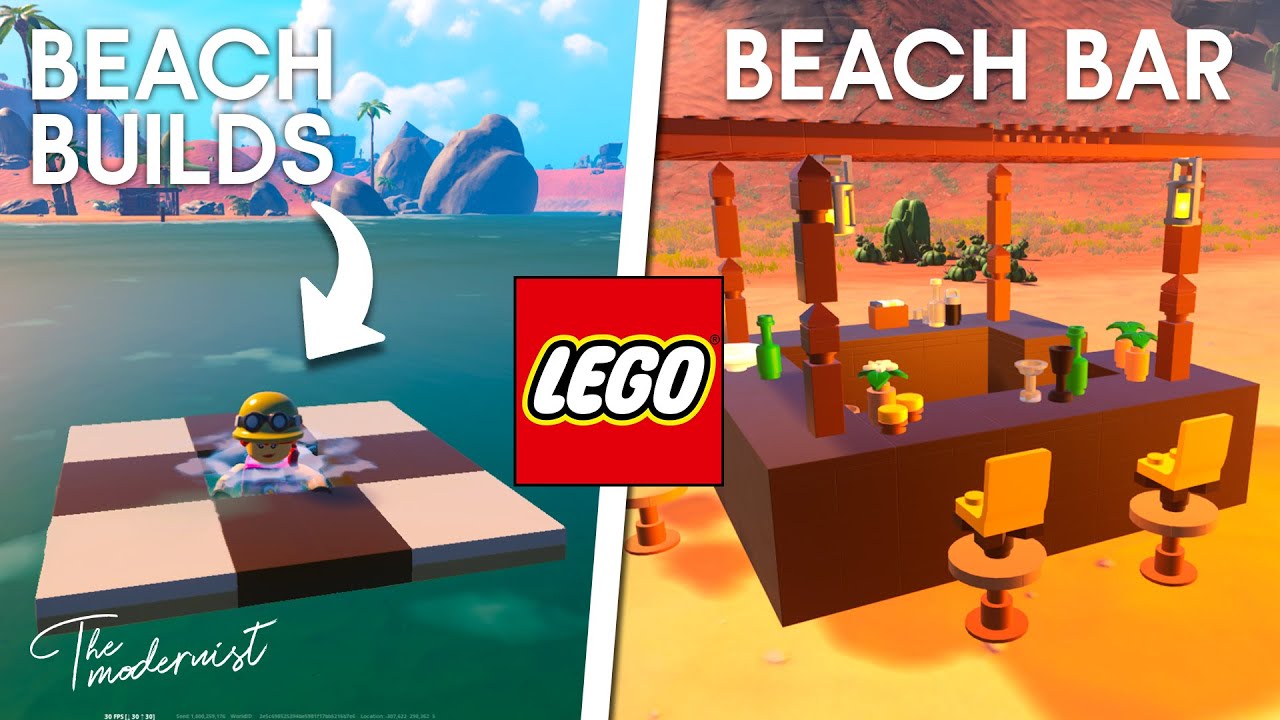 Fortnite Lego: 10+ New Beach Build Hacks!