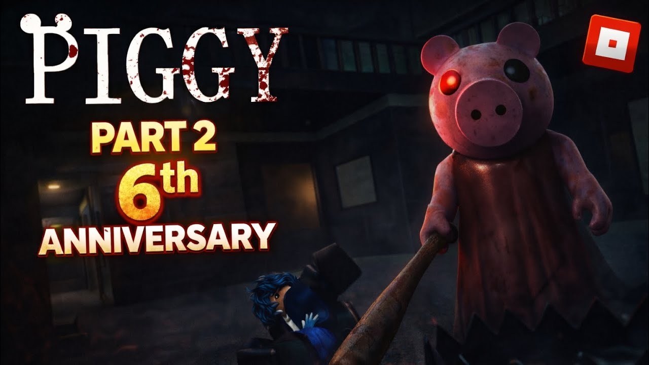 I TRY TO ESCAPE THE HOUSE AGAIN || Piggy Book 1 Chapter 1 | Piggy 6th ANNIVERSARY | Part #2 